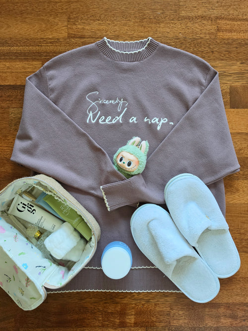 Sincerely, Need a Nap in Khaki