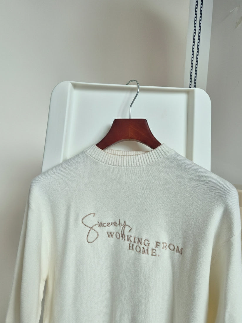 Sincerely, Working From Home